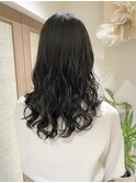 【YUYA】デジタルパーマ_コテ巻き風パーマ_ミディアムパーマ