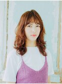 ナチュラル×オン眉20代/30代/40代/ハレマチ通り
