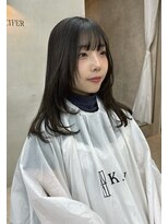 キイ ギンザ(k.e.y GINZA)&nbsp;ストレートで楽しむレイヤースタイル