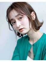 ロッソ 仙台店(Rosso)&nbsp;ぱつっとボブ×シースルーバング【仙台/あおば通/広瀬通】