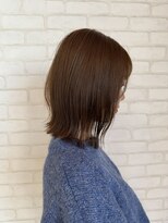 ビス ヘア アンド ビューティー 西新井店(Vis Hair＆Beauty)&nbsp;10代20代ロングボブオリーブベージュ