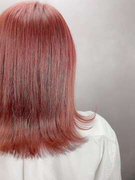 フィゼル あべのルシアス店(Aujua fizelle) アプリコットレッド