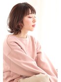 大人可愛い20代30代40代レイヤーくびれショートヘア/ウルフ