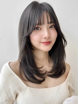 バイオレット 栄店(Violet) 小顔ミディアムレイヤーミディレイヤー内巻きレイヤーカット