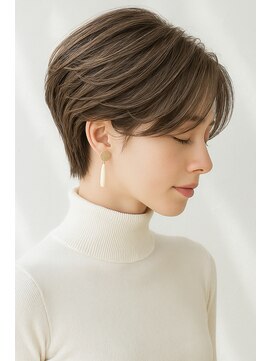 アンルポン 梅田(un le pont) 【アンルポン梅田】大人可愛いスタイル、ハンサムショート♪