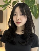 ヨロ 小岩(YOLO) ハイライトレイヤーカットダブルカラーイルミナカラー縮毛矯正