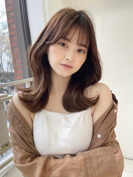 フォルテノエル 静岡鷹匠店(FORTE Noel) ゆるふわ巻き×艶ブラウンスタイル