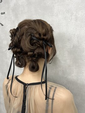 アルブ(alb) ツインお団子ヘア