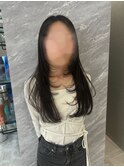 内巻きワンカールでOK！ロングレイヤー