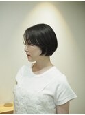 大人の美シルエットショートヘア