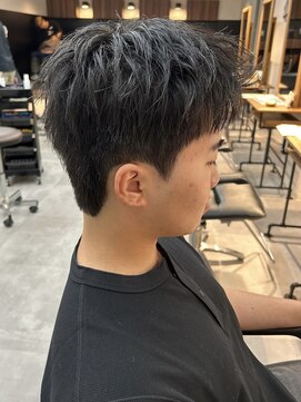 シーフ 千葉(Cyf) サーフカール/スパイキーショート/ブルーブラック/佐久間玲於