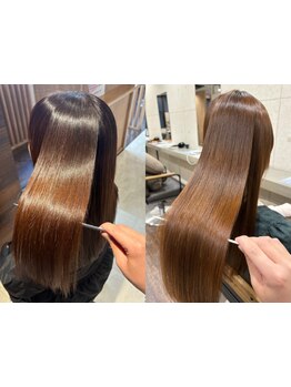 【千葉駅2分】真っ直ぐ過ぎない自然なストレート。ずっと触れていたくなるサラサラ×艶の美髪をアナタへ…