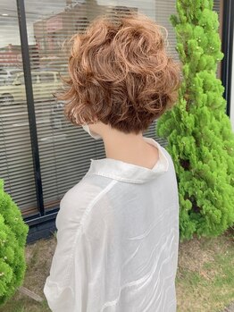 ルフノニジョウ(LUFF2)の写真/【白木原/NEWOPEN】周りを気にしない◎白髪に悩む女性のショートスタイルが得意！おすすめのヘッドスパも♪