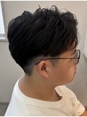 フェザーショート/刈り上げショート/フェード/千葉駅/森茂樹