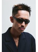 仙台 メンズ カット スパイキーショート