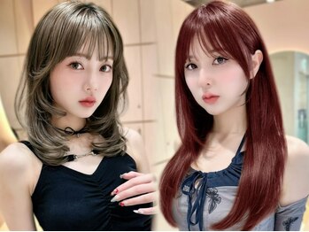 グロー 大宮(GLROW)の写真/[小顔韓国風カット+カラー+TR]透明感溢れる艶髪！韓国風艶カラー、ブリーチありダブルカラーも◎[大宮]