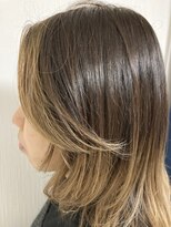 ネオフィリア 沼袋店(NEO PHILIA) バレイヤージュミディアムレイヤー【白髪対策にも!!】