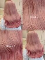 ベレーザ 渋谷(BELEZA) 16608ブリーチ&ダブルカラーラベンダーパープルルーツカラー