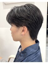 アッシュ 桜木町店(Ash)&nbsp;センターパートに相性抜群！ダウンパーマで横顔シルエット補正