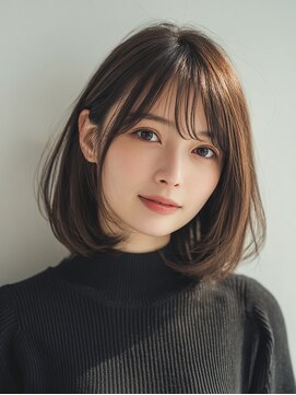 ロディーナコク 大口 新子安(rodina.coc) 黒髪カタログ/クラゲヘアー/オリーブグレー/大口子安新子安横浜