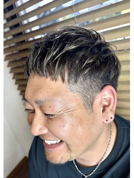 ユアテラス(Your Terrace) ショートメッシュ　白髪ボカシ