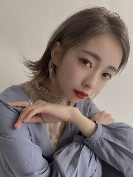 キイヘアーデザイン(key hair design) 大人女性の外はねボブ