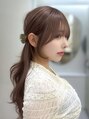 アマトウキョウ 表参道(AMA TOKYO)&nbsp;韓国ヘア/くびれ巻き/顔まわりカット/レイヤーカット