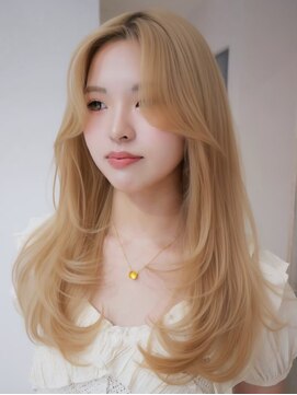 シェノン 表参道(CHAINON) 表参道/イメチェン/ピンクベージュ/アンブレラカラー/前髪/渋谷