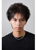 men'shair/波巻きツイストスパイラル/ニュアンスパーマ