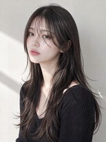 シエル 大名店(CIEL)&nbsp;韓国風ロングレイヤー×ダークグレージュ
