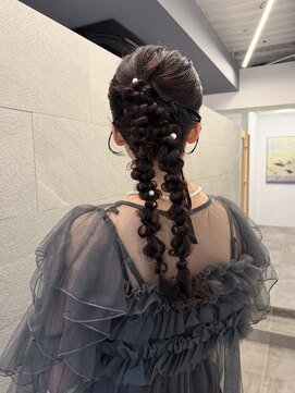 シーサカエ(SHE.sakae) お呼ばれhair arrange