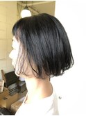 グレーパールインナーカラーボブ  No3
