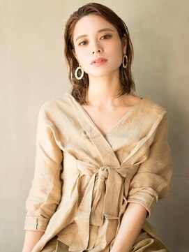 エレノア 梅田店(Eleanor) 20代30代◎小顔 無造作カール ボブディ くびれセミディ 梅田