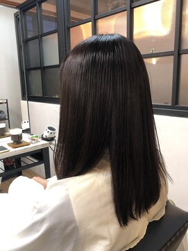 トハコ(&haco) セミロング×縮毛矯正☆