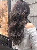 ラベンダーアッシュ_フリンジウェーブココアブラウン