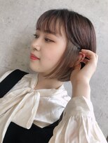 ノア ヘアデザイン 町田店(noa Hair Design) パツっとボブ×インナーカラー