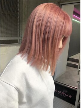 ローグ(LOGUE) 【LOGUE】外国人風ピンクアッシュ