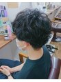 フリックフラック 西台店(Flic Flac) ニュアンスパーマ【西台/高島平/メンズ/髪質改善/メンズパーマ