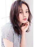 透明感愛されセミロング