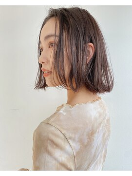 ノンダメージサロン ステラバイボヌール(Stella by Bonheur) stylist大山）リラクシーボブ◎アッシュベージュ