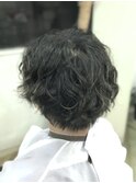 クセ毛風パーマ
