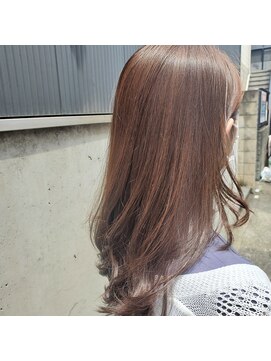 ブリング バイ スノードロップ 吉祥寺(BRING by Snowdrop) 前髪/マチルダボブ/ピンクベージュ/インナーグレージュ/吉祥寺