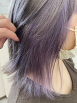 ルー(loup)&nbsp;インナーカラー/イヤリングカラー/ラベンダーグレージュ