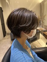 シェル 国分寺(shell)&nbsp;ショート/ハンサムショート/カーキベージュ/ベージュカラー