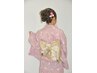 夏・お祭り・花火大会に☆セット＋着付（浴衣）　８，８００円