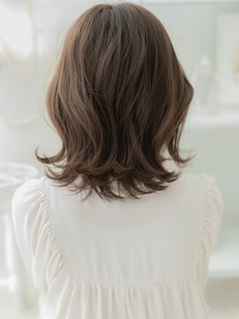 カバーヘア 上尾西口店(COVER HAIR) イヤリングカラー韓国風レイヤーミディアムTb3上尾20代30代40代