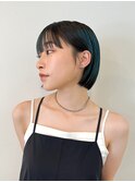 ミニボブ/ハイトーンボブ/耳掛けショート