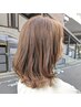 【5月限定】カット+オーガニックカラー+ヘッドスパ+レゾシステム　￥15950→