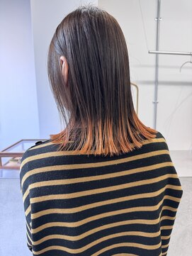 シアー(siar) 裾カラー　エンドカラー