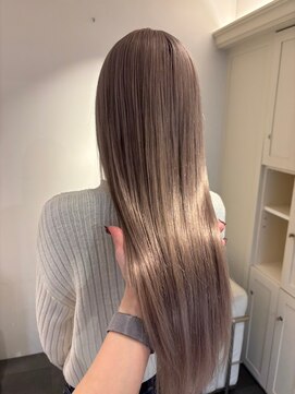 ベレーザ 渋谷(BELEZA) 6316艶髪グレーベージュミルクティーアッシュハイトーンカラー